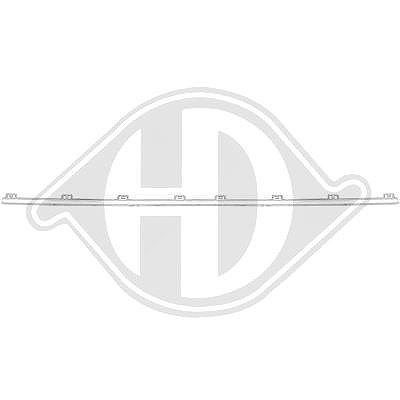 Diederichs Zier-/Schutzleiste, Stoßfänger [Hersteller-Nr. 1028144] für Audi