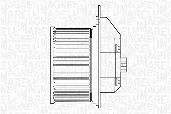 Magneti Marelli Elektromotor, Innenraumgebläse [Hersteller-Nr. 069412516010] für Lancia