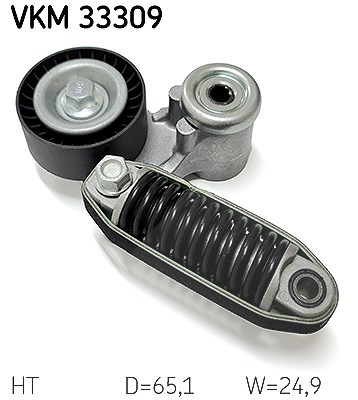 Skf Spannrolle, Keilrippenriemen [Hersteller-Nr. VKM33309] für Citroën