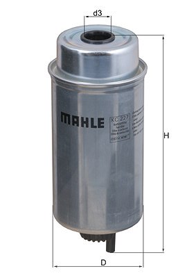 Mahle Kraftstofffilter [Hersteller-Nr. KC227] für Renault Trucks