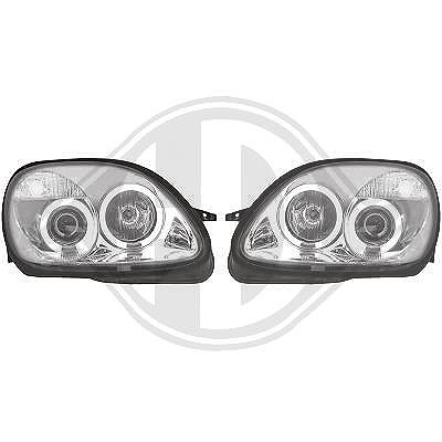 Diederichs Hauptscheinwerfersatz [Hersteller-Nr. 1635381] für Mercedes-Benz