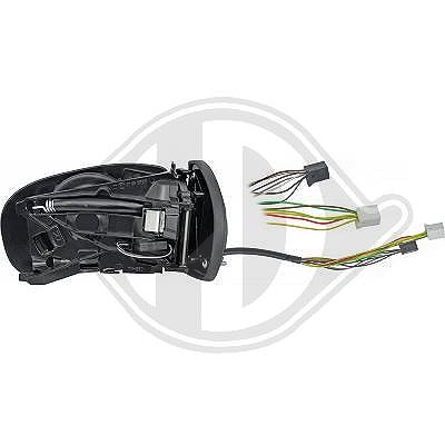 Diederichs Außenspiegel [Hersteller-Nr. 1671525] für Mercedes-Benz