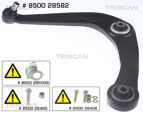 Triscan Lenker, Radaufhängung [Hersteller-Nr. 850028582] für Peugeot