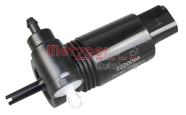 Metzger Autoteile Waschwasserpumpe, Scheibenreinigung [Hersteller-Nr. 2220095] für Mercedes-Benz