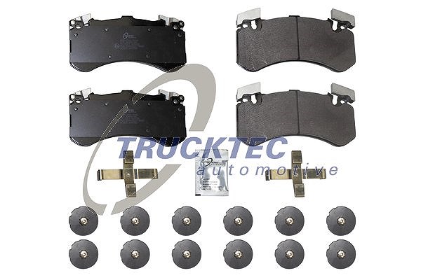 Trucktec Automotive Bremsbelagsatz, Scheibenbremse [Hersteller-Nr. 07.35.308] für Audi