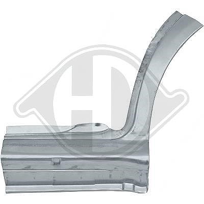 Diederichs Einstiegblech [Hersteller-Nr. 9692051] für Skoda