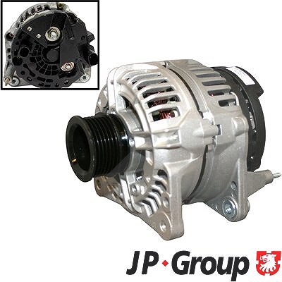 Jp Group Lichtmaschine 90A [Hersteller-Nr. 1190100800] für VW, Audi, Skoda, Seat