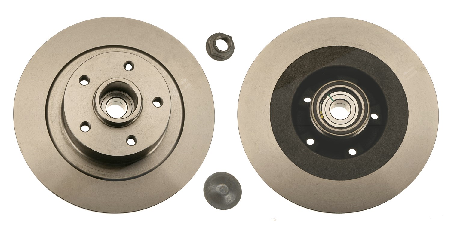Trw 1x Bremsscheibe Hinterachse Voll [Hersteller-Nr. DF6126BS] für Renault