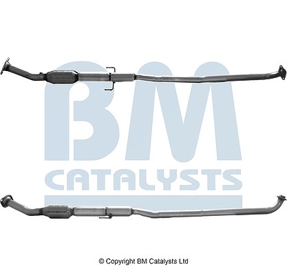 Bm Catalysts Katalysator inkl. Montagesatz [Hersteller-Nr. BM91409H] für Toyota