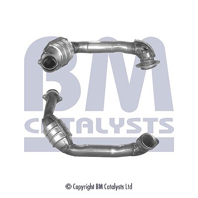 Bm Catalysts Katalysator inkl. Montagesatz [Hersteller-Nr. BM91038H] für Mercedes-Benz