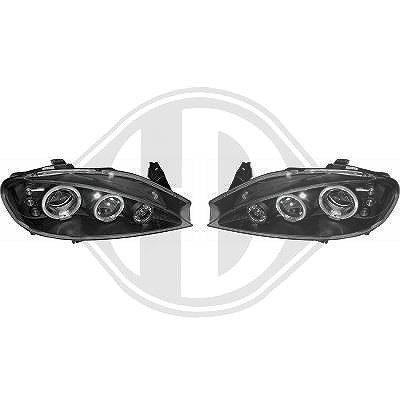 Diederichs Hauptscheinwerfersatz [Hersteller-Nr. 4463680] für Renault