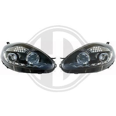 Diederichs Hauptscheinwerfersatz [Hersteller-Nr. 3456585] für Abarth, Fiat