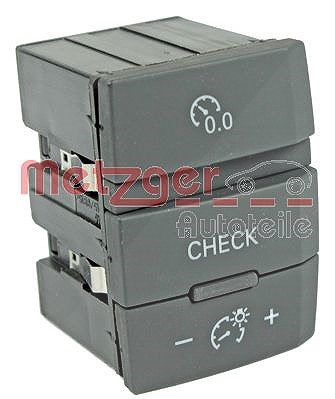 Metzger Autoteile Bedienschalter, Geschwindigkeitsregelanlage [Hersteller-Nr. 0916280] für Audi