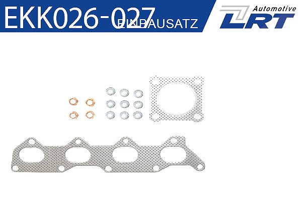 Lrt Montagesatz, Abgaskrümmer [Hersteller-Nr. EKK026-027] für VW, Seat, Audi, Skoda