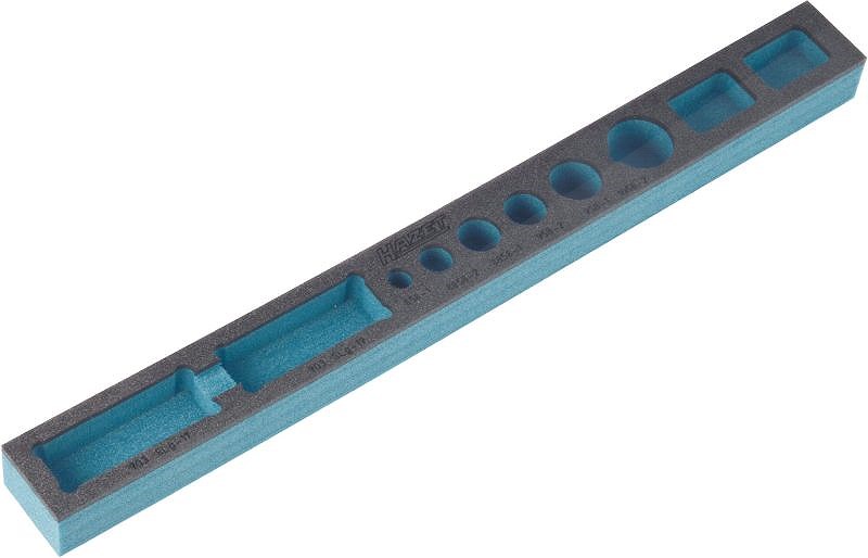 Hazet 2-Komponenten Weichschaum-Einlage - leer - für 163-131/8 [Hersteller-Nr. 163-131L]