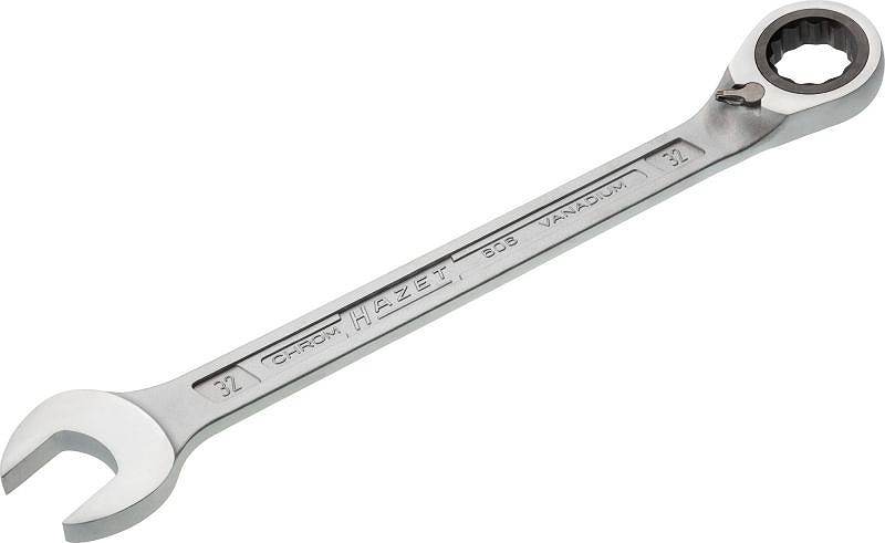 Hazet Knarren Ring-Maulschlüssel - Zwölfkant - 32 mm [Hersteller-Nr. 606-32]