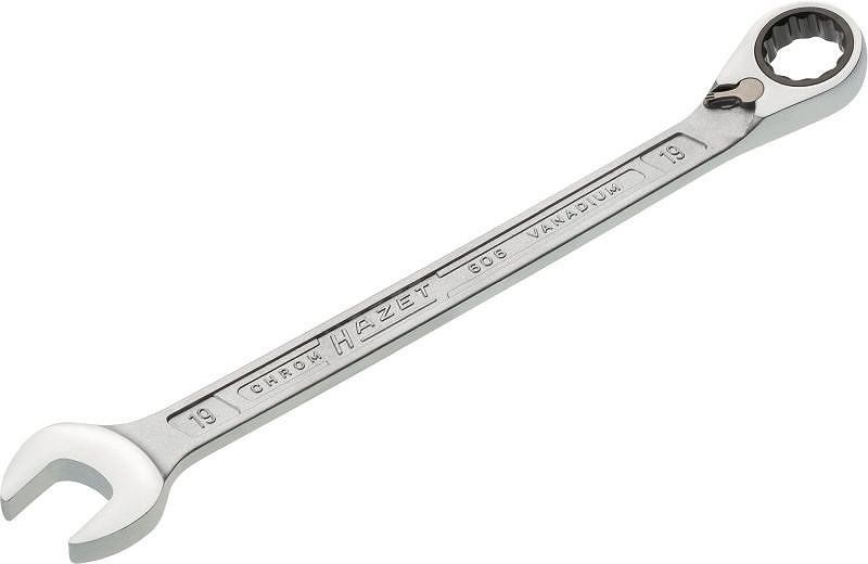 Hazet Knarren Ring-Maulschlüssel - Doppel-Sechskant - 19mm [Hersteller-Nr. 606-19]