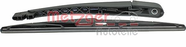 Metzger Autoteile Wischarm mit Kappe + Wischer hinten [Hersteller-Nr. 2190277] für Peugeot, Citroën