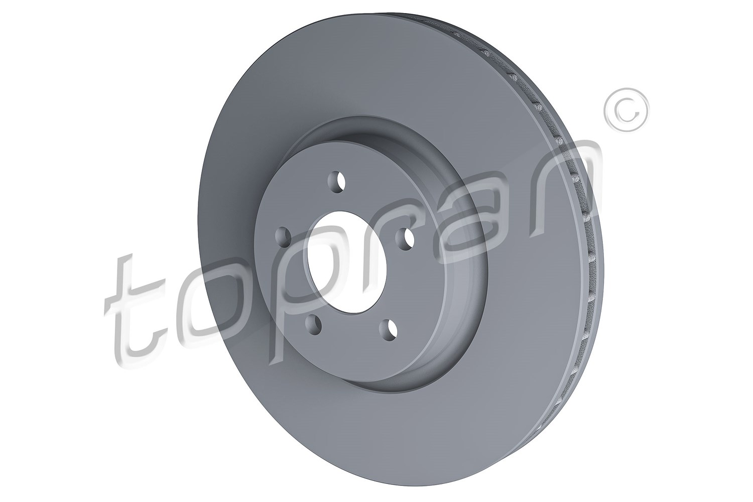 Topran Bremsscheibe Vorderachse Belüftet [Hersteller-Nr. 304437] für Ford