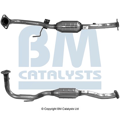 Bm Catalysts Katalysator [Hersteller-Nr. BM91747H] für Toyota