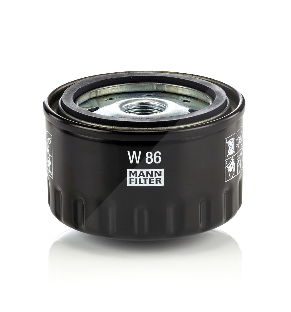 Mann-filter Ölfilter [Hersteller-Nr. W86] für Alfa Romeo, Lancia