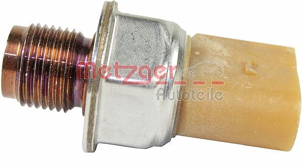Metzger Autoteile Sensor, Kraftstoffdruck [Hersteller-Nr. 0906182] für Skoda, Audi, Seat, VW