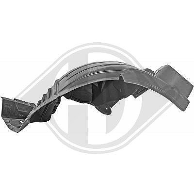 Diederichs Verkleidung, Radhaus [Hersteller-Nr. 1672109] für Mercedes-Benz