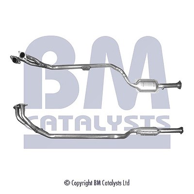 Bm Catalysts Katalysator inkl. Montagesatz [Hersteller-Nr. BM90966H] für Mercedes-Benz