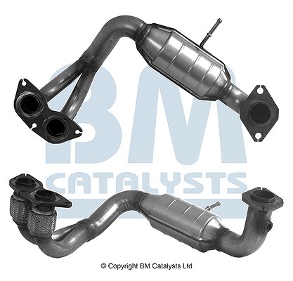 Bm Catalysts Katalysator inkl. Montagesatz [Hersteller-Nr. BM91053H] für Toyota