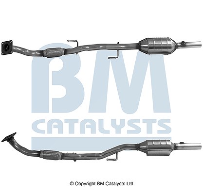 Bm Catalysts Katalysator inkl. Montagesatz [Hersteller-Nr. BM91164H] für Seat, Skoda, VW