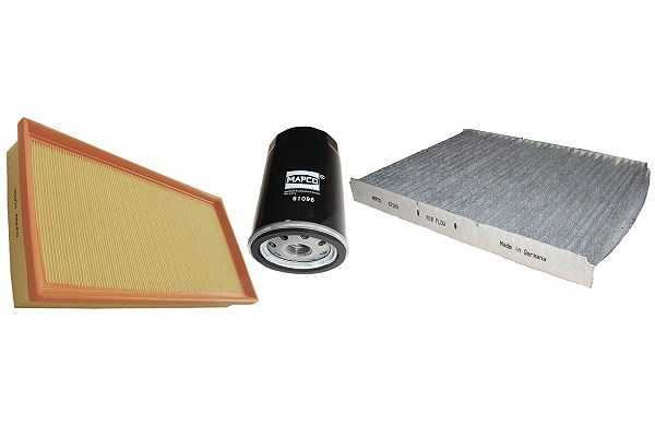 Mapco Filter-Satz [Hersteller-Nr. 68806] für Audi, Seat, VW, Skoda