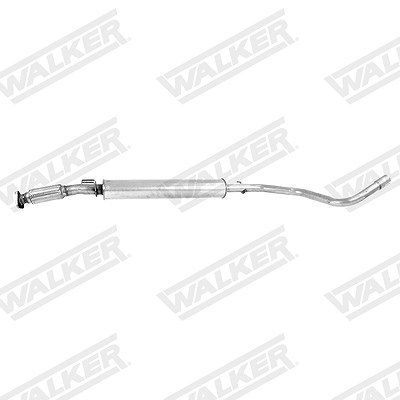 Walker Mittelschalldämpfer [Hersteller-Nr. 21498] für Fiat