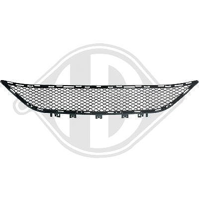 Diederichs Lüftungsgitter, Stoßfänger [Hersteller-Nr. 1617345] für Mercedes-Benz
