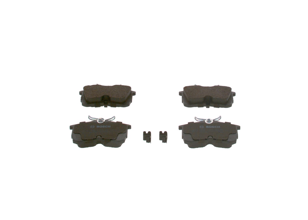 Bosch Bremsbelagsatz, Scheibenbremse [Hersteller-Nr. 0986424661] für Honda