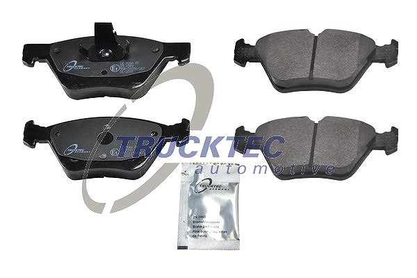 Trucktec Automotive Bremsbelagsatz, Scheibenbremse [Hersteller-Nr. 02.35.105] für Mercedes-Benz