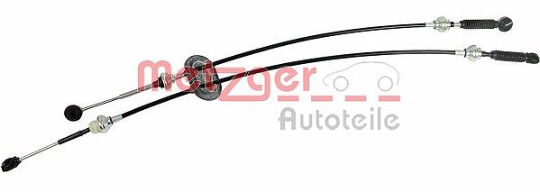 Metzger Autoteile Seilzug, Schaltgetriebe [Hersteller-Nr. 3150050] für Opel, Renault