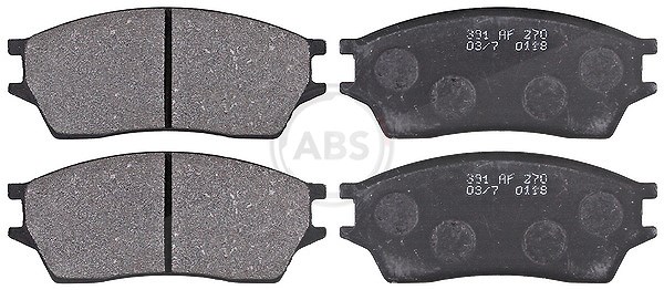 A.b.s. Bremsbelagsatz, Scheibenbremse [Hersteller-Nr. 36641] für Honda