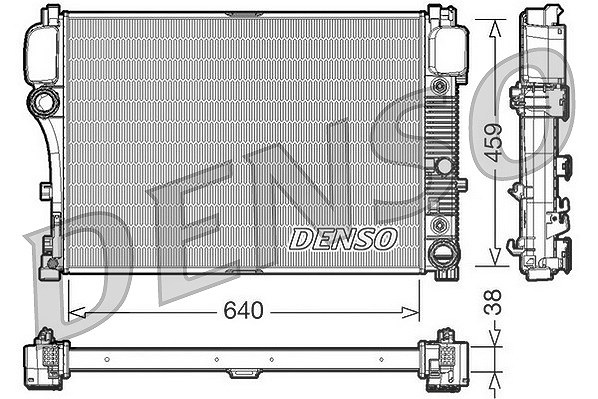 Denso Kühler, Motorkühlung [Hersteller-Nr. DRM17008] für Mercedes-Benz