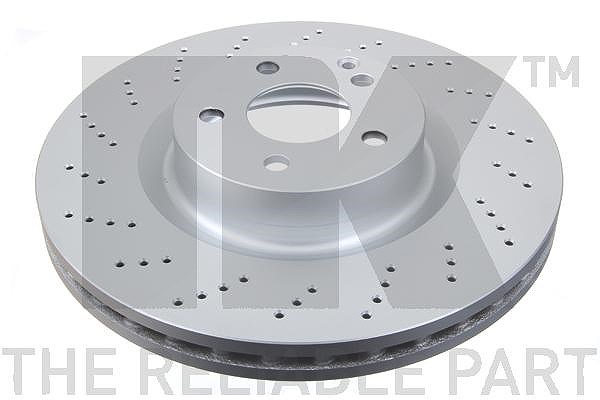 Nk 1x Bremsscheibe [Hersteller-Nr. 3133108] für Mercedes-Benz