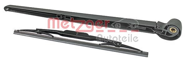Metzger Autoteile Wischarm mit Kappe + Wischer hinten [Hersteller-Nr. 2190206] für Audi