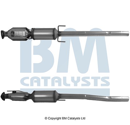 Bm Catalysts Ruß-/Partikelfilter, Abgasanlage [Hersteller-Nr. BM11102HP] für Saab