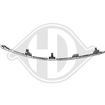 Diederichs Zier-/Schutzleiste, Stoßfänger [Hersteller-Nr. 1027063] für Audi
