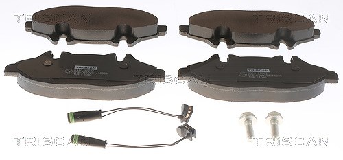 Triscan Bremsbelagsatz, Scheibenbremse [Hersteller-Nr. 811023042] für Mercedes-Benz