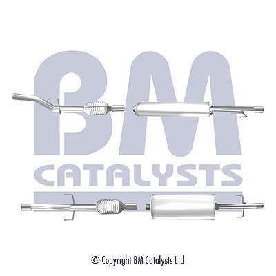 Bm Catalysts Katalysator [Hersteller-Nr. BM80305H] für Mercedes-Benz