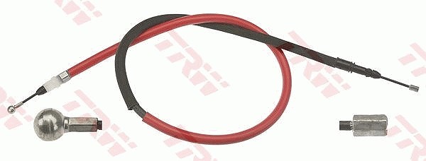 Trw Seilzug, Feststellbremse [Hersteller-Nr. GCH482] für Peugeot, Lancia, Citroën, Fiat