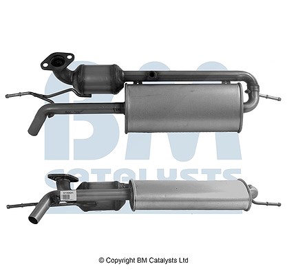 Bm Catalysts Katalysator [Hersteller-Nr. BM91590H] für Smart