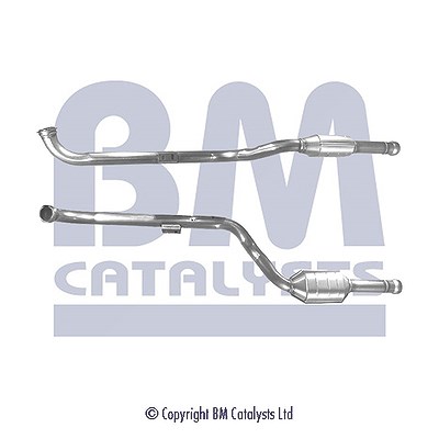 Bm Catalysts Katalysator mit Anbauteilen [Hersteller-Nr. BM80189H] für Mercedes-Benz
