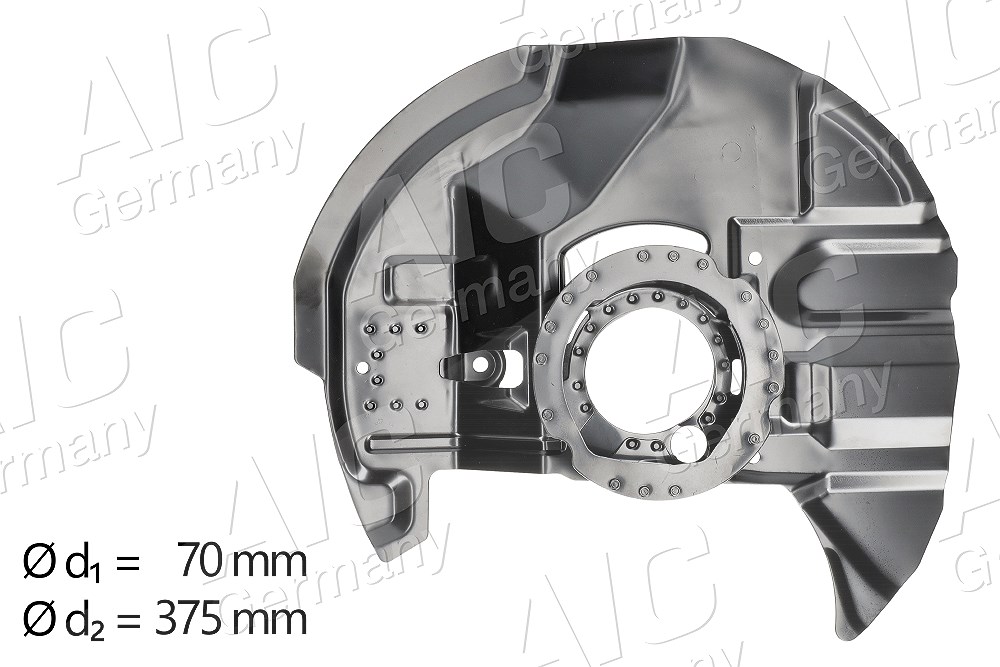 Aic Spritzblech, Bremsscheibe [Hersteller-Nr. 56985] für BMW