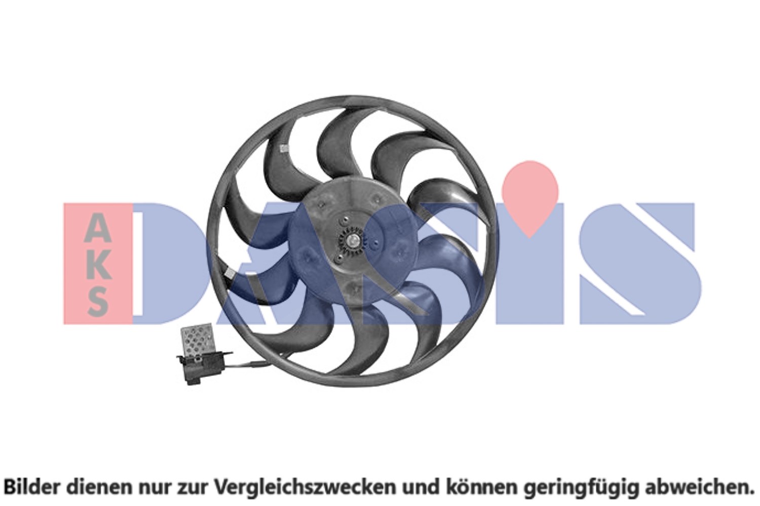 Aks Dasis Lüfter, Motorkühlung [Hersteller-Nr. 158137N] für Opel