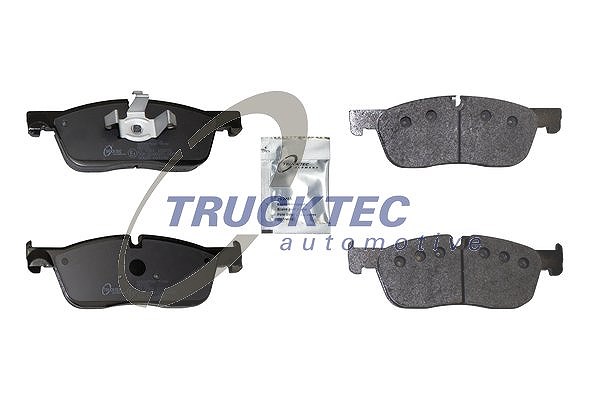 Trucktec Automotive Bremsbelagsatz, Scheibenbremse [Hersteller-Nr. 22.35.126] für Land Rover